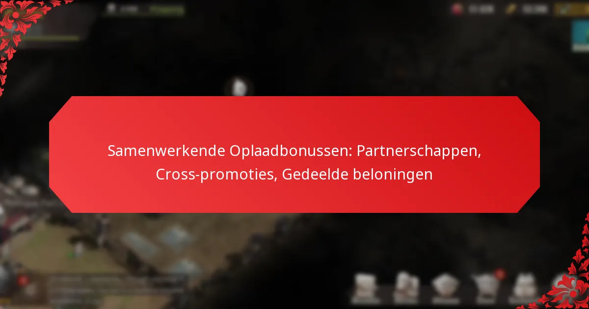 Samenwerkende Oplaadbonussen: Partnerschappen, Cross-promoties, Gedeelde beloningen